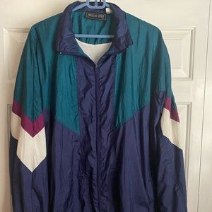 thrifted windbreaker